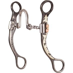 Classic 7 1/2" Cheek Ported Twisted Wire Bit