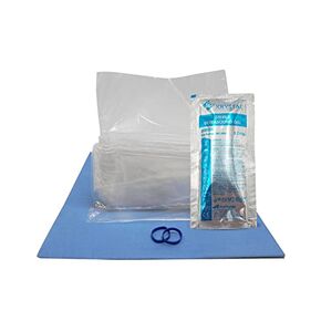 Krystal Latex-Free Sterile Ultrasound Probe Covers 6 x 48" - 25/Box