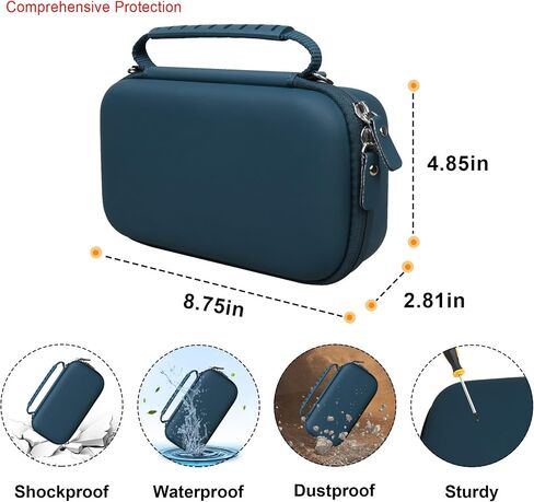 Carrying Case for Bose SoundLink Flex Bluetooth Portable Speaker, Outdoor Travel Wireless Waterproof Speaker Bag Storage Holder, Mesh Pocket for USB Cable Charger, Green with shoulder strap in Saudi Arabia