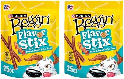 Purina Beggin'’ Flavor Stix with Bacon & Peanut Butter Flavor​ - 25 oz. Pouch in Saudi Arabia