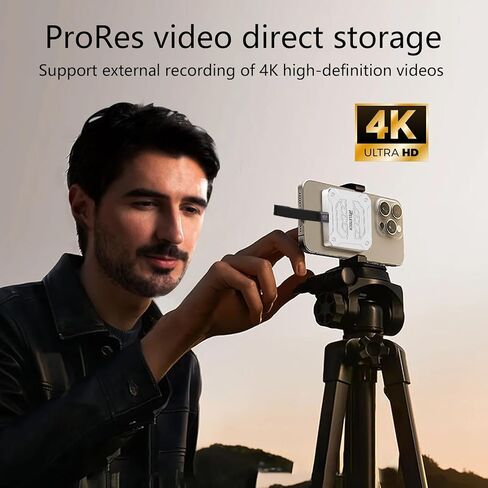 1TB Elite9 pro Magnetic Portable SSD Up to 1000MB/s, USB 3.2 Gen 2x1 10Gbps, Supports 4K ProRes HDR, Magnetic External SSD for Smartphone, PC, Tablets, PS5, Laptop in Saudi Arabia