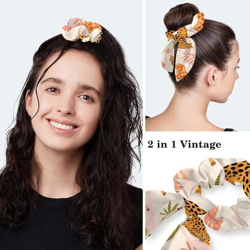Women's Working Caps with Bow Scrunchies Cute Dog Paws Pattern Lace-Up Hat Unisex Hair Covers One Size in Saudi Arabia