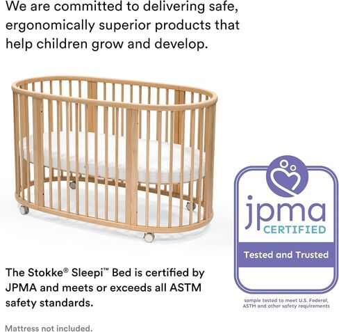 Stokke Sleepi Mini Fitted Sheet by Pehr, Into The Wild - Soft Sheets for Stokke Sleepi Mini - Available in Playful Patterns - 100% Cotton Percale in Kuwait
