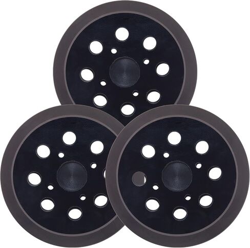 5" Hook and Loop Sander Pad, Replacement Sander Pad for Ridgid R2600, R2601 Random Orbit Sanders, 5 Inch 8 Hole Replacement Sanding Pad (2 Pack) in Saudi Arabia