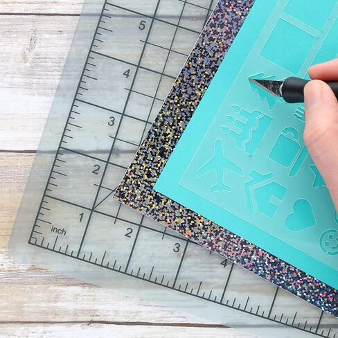 PRO ART، بساط تقطيع مقاس 12 بوصة × 18 بوصة، أبيض شفاف in Kuwait