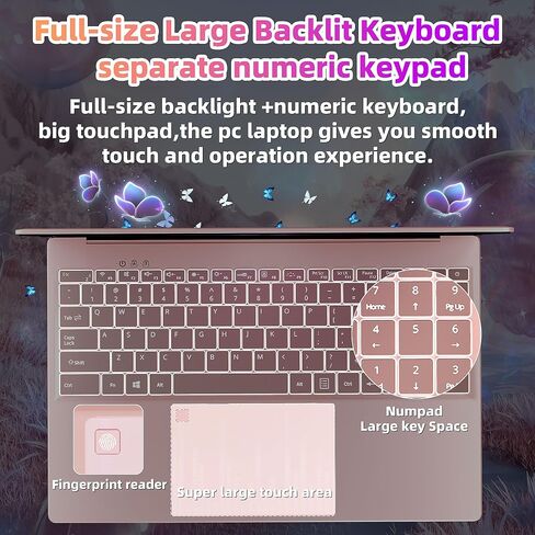 16" Green Laptop, Celeron N5105 CPU, DDR4 16GB RAM 1T SSD, FHD IPS Display, Backlit KB,Fingerprint Unlock, USB 3.0, HDMI, WIFI/BT, Perfect for Work, Study and play! (Green, 16G+1T SSD) in Saudi Arabia
