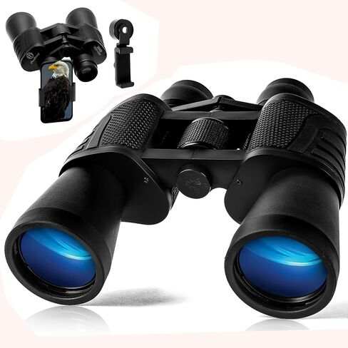 Binoculars 15x25 for Adults and Kids BAK4 Prism for Brighter & Sharper Image - FMC Prevent Surface Reflection & Boost Light for Bird Watching, Outdoor Hunting, Travel, Compact & Low Light Vision in Saudi Arabia
