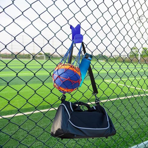 خطافات سياج رياضية للزجاجة، كرة المخلل، التنس، البيسبول وغيرها من الحقائب الرياضية، ترقية وخطافات سياج أقوى (أخضر) in Kuwait