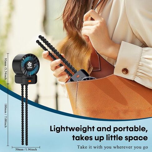 AMTIFO Baby Stroller Fan Portable: High Power Cooling Fan for Car Seat Beach Bike in Saudi Arabia