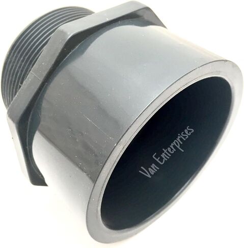 محول ذكر PVC مقاس 2 بوصة من سلسلة PRO - مقبس منزلق - جدول 80 - (NPT × مقبس منزلق) (2 بوصة) in Kuwait