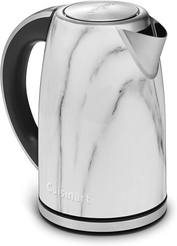 Cuisinart Caskata PerfecTemp 1.7-Liter Electric Kettle, Cordless Electric Tea Kettle, 1500W for Fast Heat-Up, 6 Preset Temperatures, 30-Minute Keep Warm, Stay Cool Nonslip Handle, CPK-17P1CK in Kuwait
