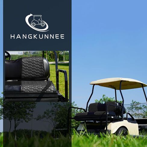 Golf Cart Seat Covers for EZGO TXT Club Car DS Gas or Electric OEM Regular Seat Cushion, No Staple, Golf Cart Vinyl Replacement Seat Cover in Kuwait
