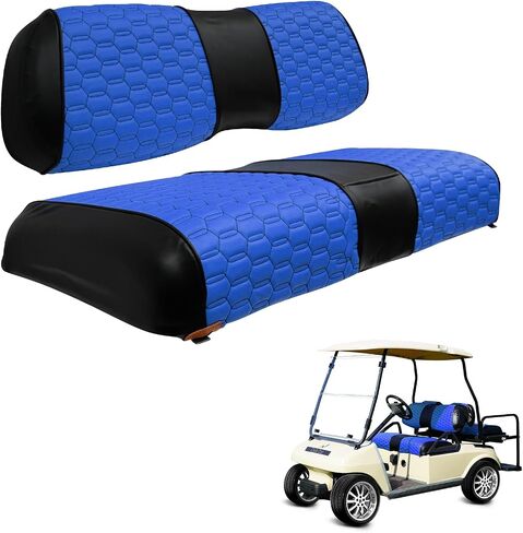 Golf Cart Seat Covers for EZGO TXT Club Car DS Gas or Electric OEM Regular Seat Cushion, No Staple, Golf Cart Vinyl Replacement Seat Cover in Kuwait