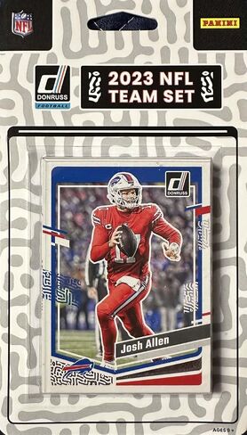 Buffalo Bills 2023 Donruss Factory Sealed 13 Card Team Set Featuring Josh Allen, Stefon Diggs and Damar Hamlin with Dalton Kincaid, Dorian Williams and Justin Shorter Rated Rookie Cards in Saudi Arabia