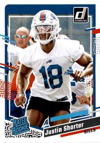 Buffalo Bills 2023 Donruss Factory Sealed 13 Card Team Set Featuring Josh Allen, Stefon Diggs and Damar Hamlin with Dalton Kincaid, Dorian Williams and Justin Shorter Rated Rookie Cards in Saudi Arabia