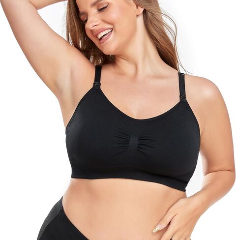 Suekaphin 5PACK حمالة صدر للرضاعة حمالة صدر لاسلكية للنساء أثناء النوم حمالة صدر للرضاعة الطبيعية in Kuwait