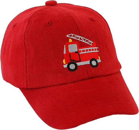 Embroidered Monster Truck Baseball Caps Toddler Boys Girls Funny Cotton Hat Adjustable Dad Summer Sun Hat 3-8 Years in Saudi Arabia