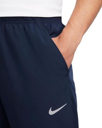 بنطال تدريب رجالي من Nike DRI-FIT Form بحاشية مفتوحة (سبج/أسود/فضي عاكس) مقاس صغير in Saudi Arabia
