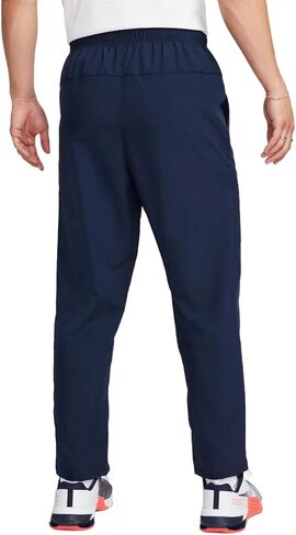 بنطال تدريب رجالي من Nike DRI-FIT Form بحاشية مفتوحة (سبج/أسود/فضي عاكس) مقاس صغير in Saudi Arabia
