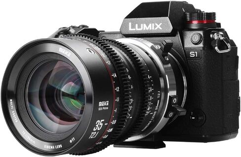 عدسة سينمائية التركيز اليدوي MEKE 75 مم T2.1 Super 35 Prime لكاميرا سينمائية PL-Mount متوافقة مع C700 PL، ARRI Amira، Alexa Mini إلخ. in Kuwait