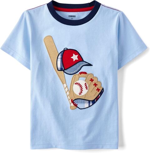 Gymboree,Boys,and Toddler Embroidered Graphic Short Sleeve T-Shirts in Saudi Arabia