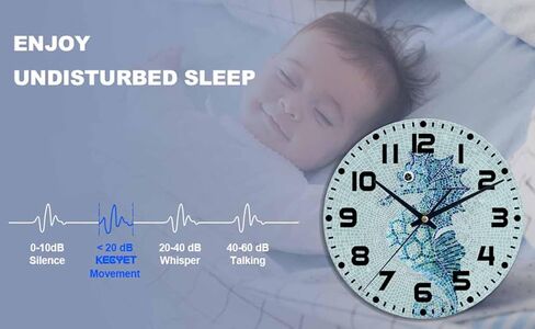 ساعة حائط حصاد الخريف عربة اليقطين باللونين الأزرق والأخضر مع زهور تعمل بالبطارية ساعة حائط صامتة غير موقوتة 10 بوصة لغرفة المعيشة والمطبخ والمنزل والحمام وغرفة النوم in Kuwait