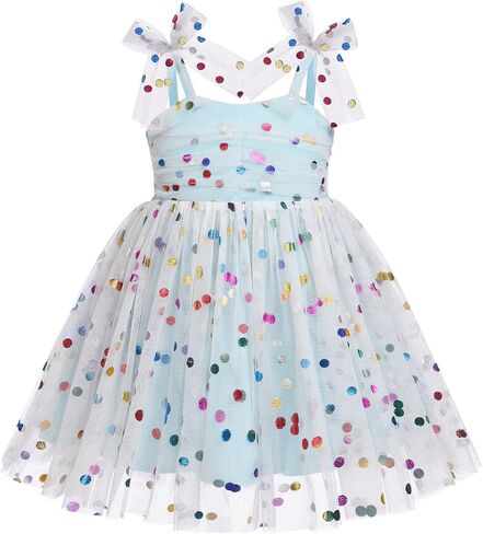 Christening Dresses for Baby Girl, Daisy Costume Babies 1st Half Birthday Cake Smash Sequin Tulle Tutu Princess Bowknot Sleeveless Smoked Dresses for Kids Newborn Photographs Daisy Pink 3-4T in Saudi Arabia