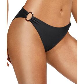 Zmart Women O Ring Bikini Bottoms Moderate Coverage Swimsuit Bottom Low Waist Low Rise Bathing Suit