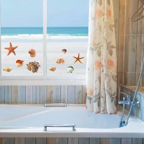 Soap Bubbles Decals,132-Set Colorful Bubble Stickers Undersea World,Bathroom Decals for Walls,Ceramic Tiles and Furniture