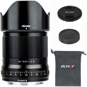 VILTROX AF 16mm F1.8 F/1.8 Full Frame Lens for Nikon Z-Mount Cameras,Autofocus Z Mount with Built-in LCD Screen Wide Angle Lens for Nikon Z Mount Z7 Z7ii Z8 Z8ii Z9 Zf Z30 Z50 Zfc