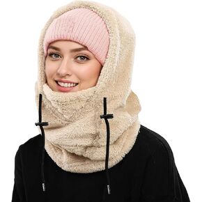 Balaclava Winter Men and Women Ski Mask, Cold Weather Outdoor Wind-Resistant Warm Hats,Winter Masks&Hooded Scarves