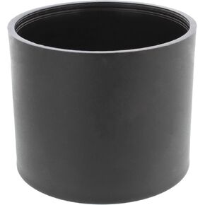 DCT 4in Plastic Circular Pipe Coupler Fittings 1-Pack, Flexible Hose Woodshop Woodworking Saw Dust Collection Piping