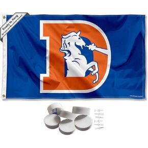Denver Broncos Vintage Banner and Tapestry Wall Tack Pads