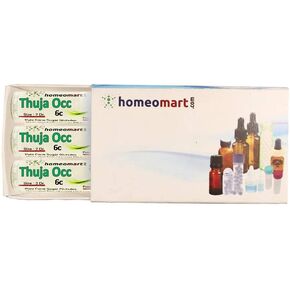 Thuja Occidentalis Homeopathy Pellets (Pills) in 30C Potency, Pack of 3
