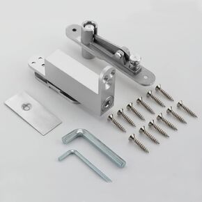 360 Degree Commercial Pivot Door Hinges Heavy Duty Invisible Self Closing Hidden Door Shaft Stainless Steel Pivot Adjustable for Wooden Doors