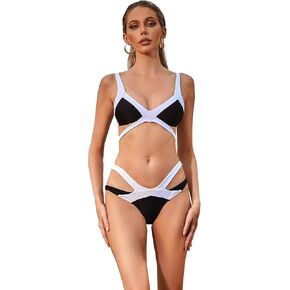LUMINOVA Bold Bikini Set (Black/White)