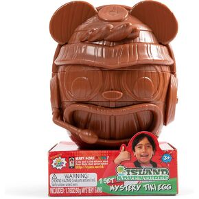 Goliath Ryan's World: Island Adventures - Mystery Tiki Egg | Discover Ryan's Island Adventure | Collectable Ryan's World Surprise Toy | for Kids Aged 3+, Brown in Kuwait