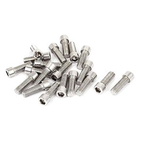 10 Pcs M10-1.5x55mm Stainless Steel Hex Socket Head Cap Screws Bolts Inner Hex Socket Bolt DIN 912