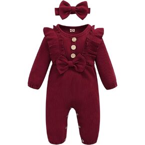 Mioglrie Newborn Baby Girl Clothes One Piece Jumpsuits Clothes Short Sleeve Rompers Summer Clothes for Baby