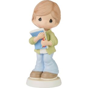 Precious Moments Teacher Figurine | You Teach and Inspire Resin Figurine | Teacher Gift | Home Decor & Gift | Hand-Painted