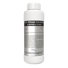 Sodium Silicate 40% Solution - New Tamper-Evident Sealed Bottles (1000mL (32 Fl Oz))