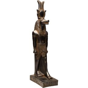 Sobek Egyptian God Statue - 10.5 inches - Made in Egypt