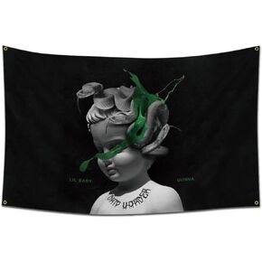 ENMOON Album Cover Tapestry 3x5Ft for Room Aesthetic Wall Art Bedroom Decor
