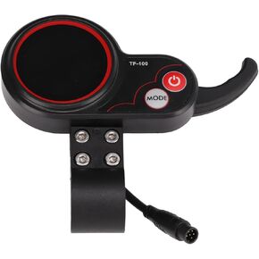 48V TF‑100 Display, Electric Scooter Thumb Throttle, 6 Pin Communication Instrument for KUGOO M4 Electric Scooter Controller