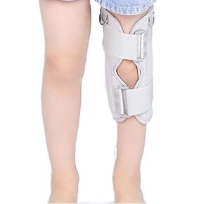 Pediatric Leg Immobilizer Kids Knee Brace Support Child Knee Fixed Splint Leg Fracture Splint Knee & Leg Immobilizer/Knee Splint/Knee Brace (X-Small)