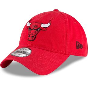 NBA Chicago Bulls Core Classic 9Twenty Adjustable Cap, Red, One Size