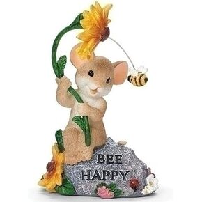 Roman Giftware Inc., Charming Tails Collection, 3" H BEE Happy Figure,Religious, Inspirational, Durable (1x4x2)