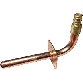 10 Pieces XFITTING Stub Out Elbow with Nail Flange, 1/2'' Pex A x 3-1/2'' x 6'', F1960 Expansion Stub Out