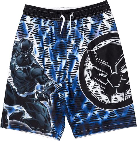 Marvel Spider-Man Avengers Toddler Boys UPF 50+ Rash Guard and Swim Trunks Outfit Set Toddler to Big Kid in Saudi Arabia