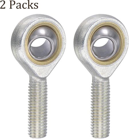 POS25 Rod End Bearing - [ 25mm Bore M24x2.0 Right Hand Male Thread], Suitable for Automation Equipment, 45 Steel, Chrome Steel in Saudi Arabia
